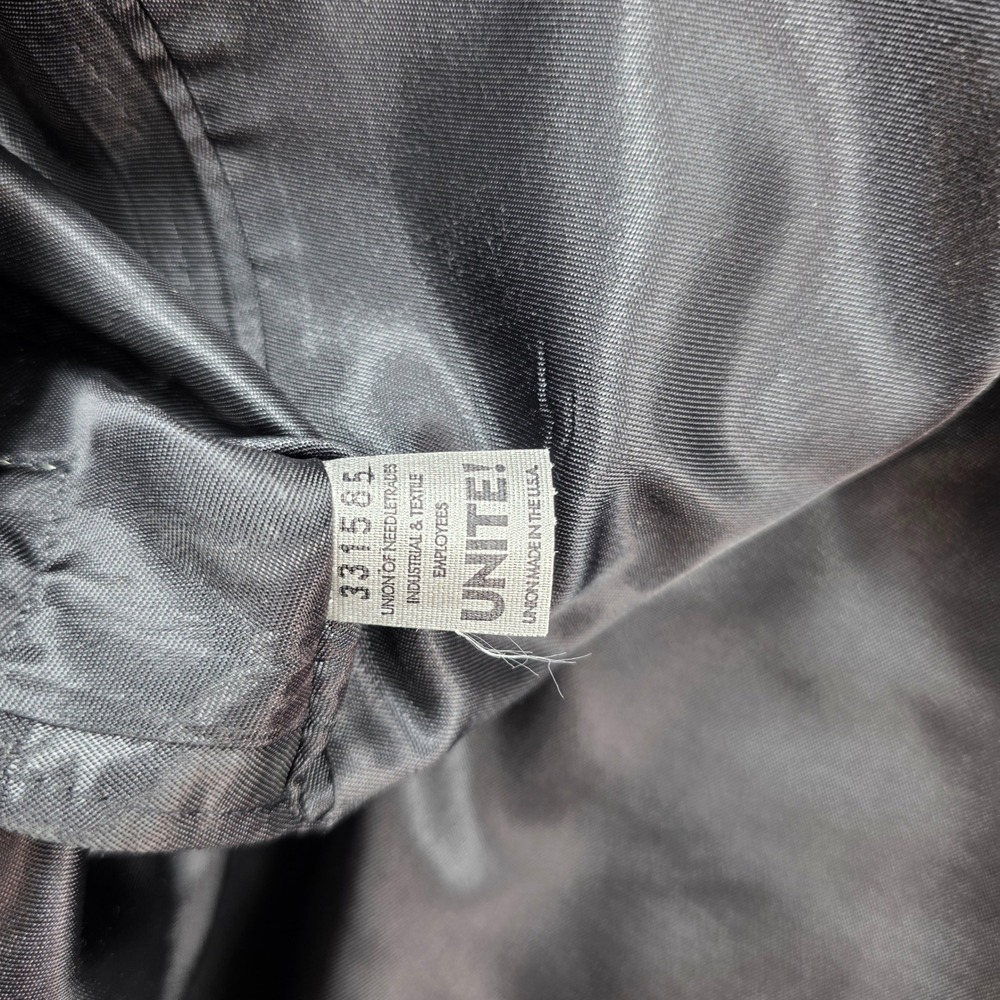 Hart Schaffner Marx Blazer Men 50L Grey Windowpane 3-Button‎ Wool Sport Coat - Picture 11 of 14